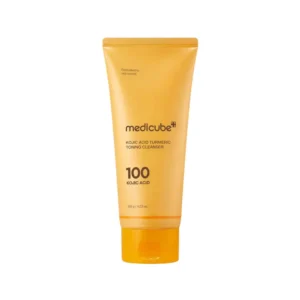 MEDICUBE -KOJIC ACID TURMERIC TONING CLEANSER 120g