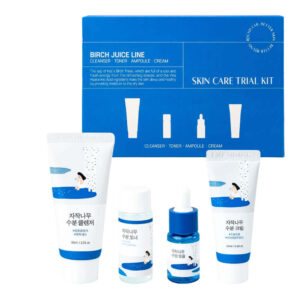 BIRCH JUICE TRIAL KIT (Cleanser 30ml + Toner 20ml + Ampoule 10ml + Cream 20ml)